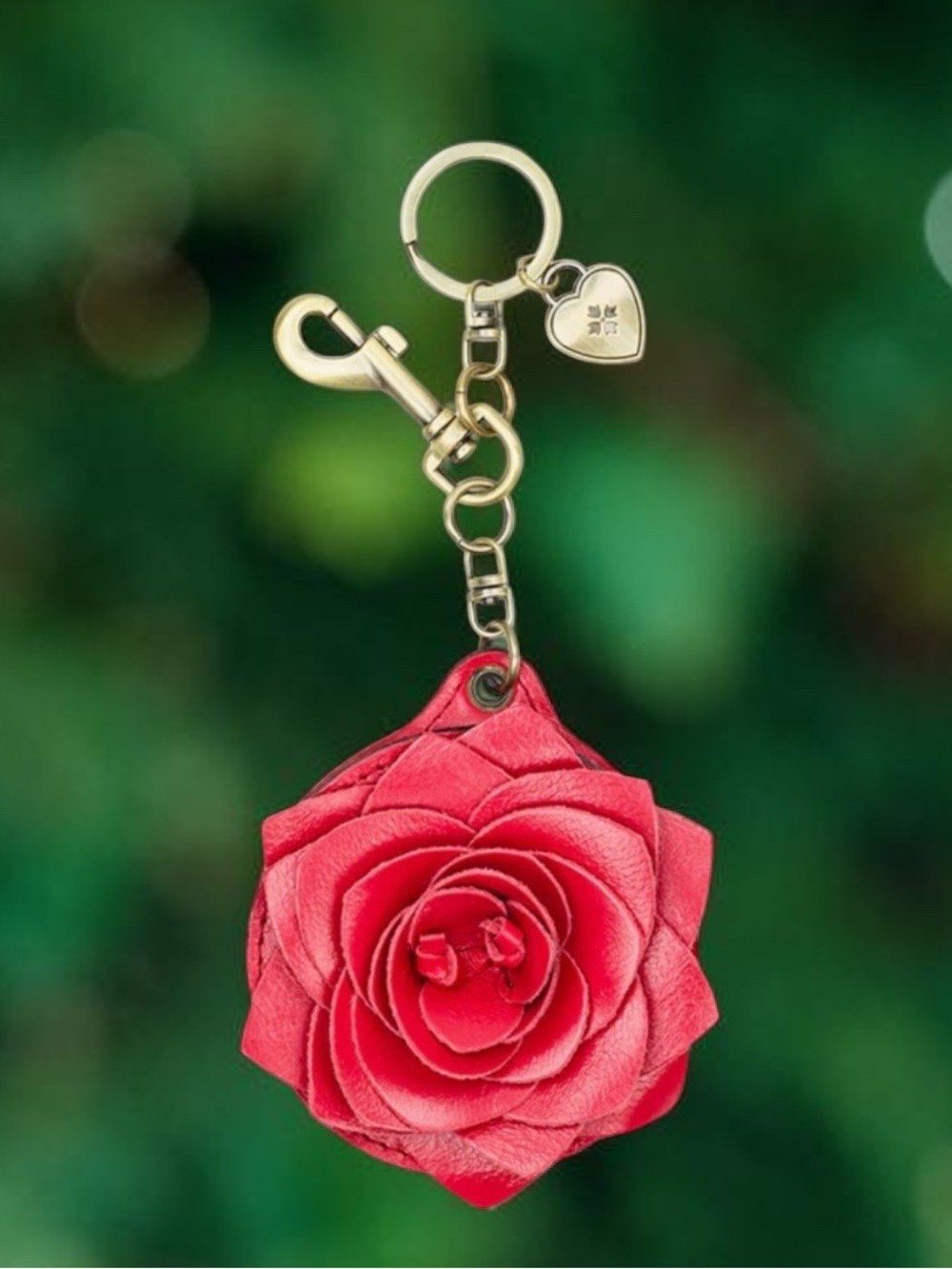 Patricia Nash Parisian Rose mirror bag charm NWT